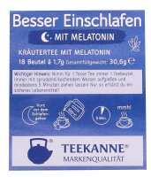 TEEKANNE Besser Einschlafen Tee 18 Portionen