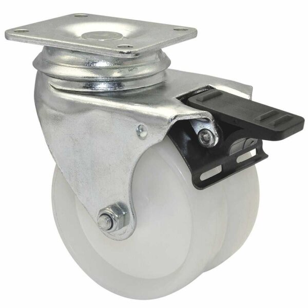 WAGNER® design yourself Apparate-Doppel-Lenkrolle ECO RO 3277 weiß