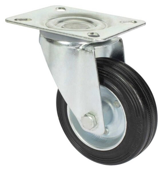 WAGNER® design yourself Transportgeräte-Lenkrolle RO 6104 silber