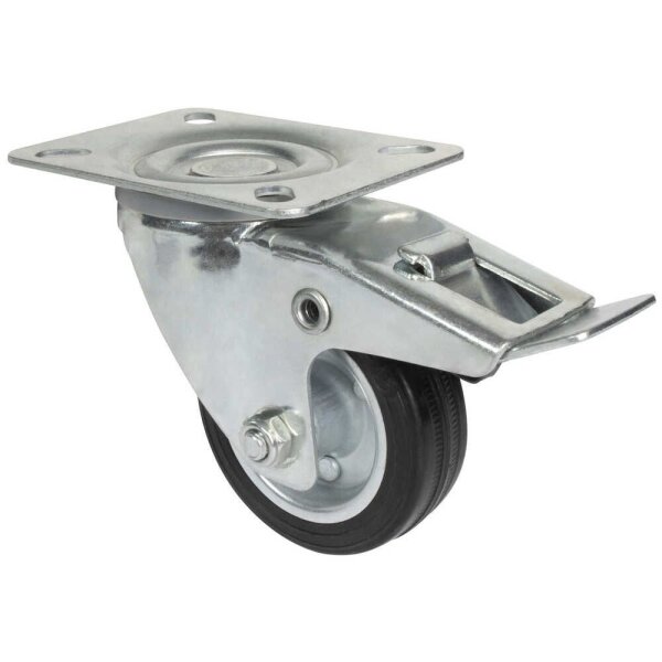 WAGNER® design yourself Transportgeräte-Lenkrolle RO 7184 silber