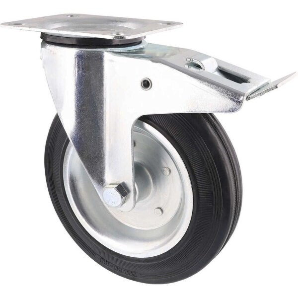 WAGNER® design yourself Transportgeräte-Lenkrolle RO 7200 silber