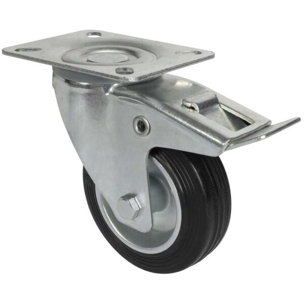 WAGNER® design yourself Transportgeräte-Lenkrolle RO 7104 silber