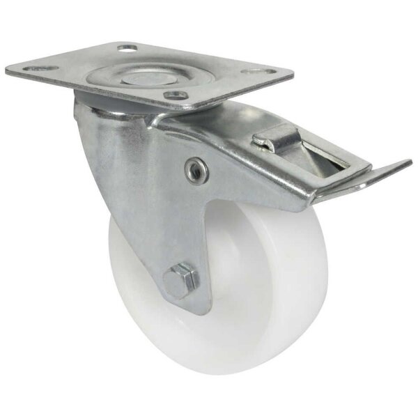 WAGNER® design yourself Transportgeräte-Lenkrolle RO 7500 silber
