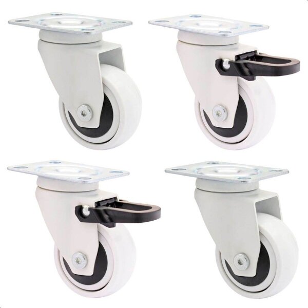 WAGNER® design yourself Rollen für Schränke und Regale RO 2251, 4 St.