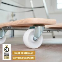 WAGNER® design yourself Transportroller MM 1332 ausziehbar birke 59,0 - 86,0 x 49,0 x 11,0 cm bis 200,0 kg