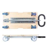 WAGNER® design yourself Transportwagen STAR CARRIER EXTENDABLE MM 1333 birke 37,0 x 74,0 x 14,5 cm bis 200,0 kg