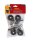 WAGNER® design yourself Rollen für Schränke und Regale RO 2252, 4 St.
