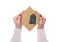folia NATUR Geschenkboxen-Set braun, 12 St.