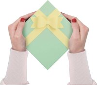 folia PASTELL Geschenkboxen-Set bunt, 12 St.