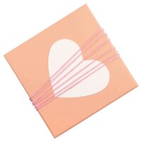 folia PASTELL Geschenkboxen-Set bunt, 12 St.