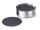 blomus Untersetzer LARETO schwarz 11,2 cm 6-tlg.  ( 63476 )