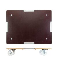 WAGNER® design yourself Transportroller BARRERA MM 1379 braun 60,0 x 80,0 x 13,5 cm bis 400,0 kg