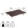 WAGNER® design yourself Transportroller BARRERA MM 1379 braun 60,0 x 80,0 x 13,5 cm bis 400,0 kg
