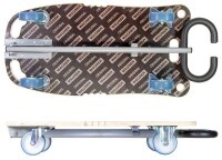 WAGNER® design yourself Transportwagen STAR CARRIER EXTENDABLE MM 1187 braun 40,0 x 80,0 x 14,6 cm bis 300,0 kg