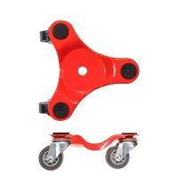 WAGNER® design yourself Transportroller MM 1193 rot 16,0 x 16,0 x 6,0 cm bis 60,0 kg