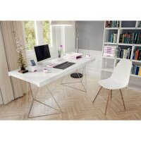 LEITZ Schubladenbox WOW Cube  perlweiß/pink 52142023, DIN A4 mit 5 Schubladen, 1 St.