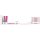 LEITZ Schubladenbox WOW Cube  perlweiß/pink 52142023, DIN A4 mit 5 Schubladen, 1 St.