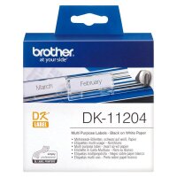 brother Etikettenrolle für Etikettendrucker DK11204...