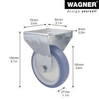 WAGNER® design yourself Apparate-Bockrolle RO 7700 grau