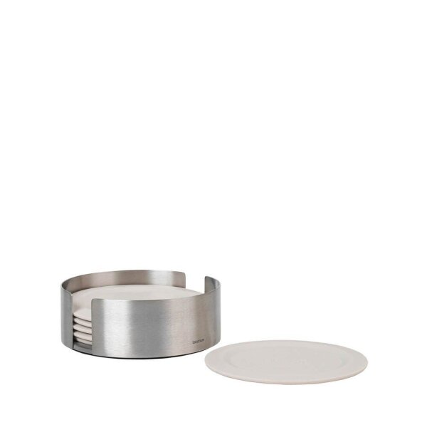blomus Untersetzer LARETO beige Ø 11,2 cm 6-tlg., 6 St.