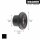 WAGNER® design yourself Garderobenhaken DOT GH 0201 mit 1 Haken schwarz, 1 St.
