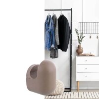 WAGNER® design yourself Garderobenhaken PILL WH 0421 mit 1 Haken taupe, 1 St.