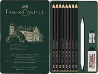 FABER-CASTELL Pitt Graphite Matt Graphitstifte HB, 2B,...