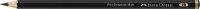 FABER-CASTELL Pitt Graphite Matt Graphitstifte HB, 2B, 4B, 6B, 8B, 10B, 12B, 14B schwarz mit Radierer, 1 Set