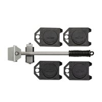 WAGNER® design yourself Möbelroller-Set MM 3113 schwarz 12,0 x 8,0 x 3,4 cm