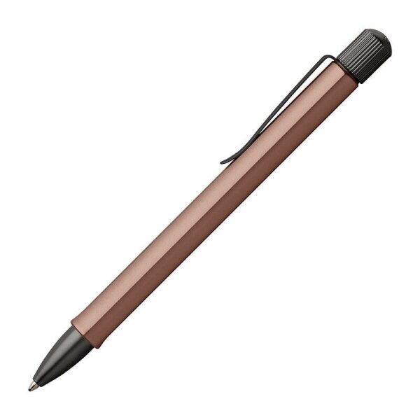 FABER-CASTELL Kugelschreiber Hexo bronze, Schreibfarbe: schwarz, 1 St.  ( 140584 )