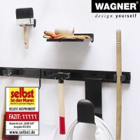WAGNER® design yourself Wandhalterung WH 2093 schwarz, 1 St.