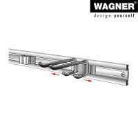 WAGNER® design yourself Wandhalterung WH 2093 schwarz, 1 St.