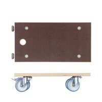 WAGNER® design yourself Transportroller MAXGRIP Power MM 1341 braun 30,0 x 57,5 x 15,0 cm bis 500,0 kg