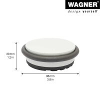 WAGNER® design yourself EH 5168 Türstopper Zinkdruckguss, Kunststoff