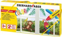 EBERHARD FABER COLORI Wachsmalkreiden farbsortiert, 12 St.