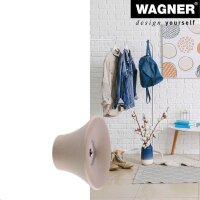 WAGNER® design yourself Garderobenhaken TULIP GH 0322 mit 1 Haken taupe, 1 St.