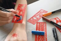 EBERHARD FABER Beach Tattoostifte farbsortiert 1,0 - 5,0 mm, 4 St.