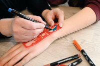 EBERHARD FABER Beach Tattoostifte farbsortiert 1,0 - 5,0 mm, 4 St.