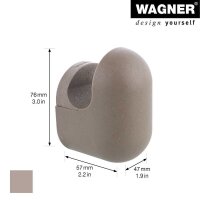 WAGNER® design yourself Garderobenhaken PILL WH 0422...