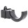WAGNER® design yourself Garderobenhaken WH 2097 mit 1 Haken schwarz, 1 St.
