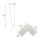 WAGNER® design yourself HAIRPIN ST 8246 Tischbeine grau , 4 St.
