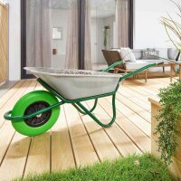 WAGNER® design yourself Schubkarrenrad Vollgummi RO 8402 grün