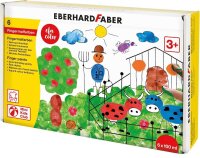 EBERHARD FABER EFA Color Fingerfarben farbsortiert 6x...