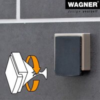 WAGNER® design yourself EH 5159 Türstopper Zinkdruckguss und Vollgummi
