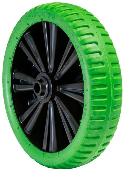 WAGNER® design yourself Schubkarrenrad Vollgummi RO 8332 grün