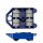 WAGNER® design yourself Transportroller ROLLY MM 3171 blau 7,9 x 11,7 x 3,4 cm bis 200,0 kg