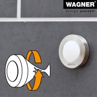 WAGNER® design yourself EH 5141 Türstopper Zinkdruckguss, Vollgummi
