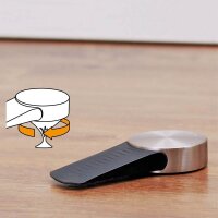 WAGNER® design yourself EH 5116 Türstopper Zinkdruckguss, Kautschuk Ø 5,0 cm