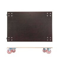 WAGNER® design yourself Transportroller MAXGRIP Heavy Duty MM 1349 braun 80,0 x 120,0 x 18,0 cm bis 1000,0 kg