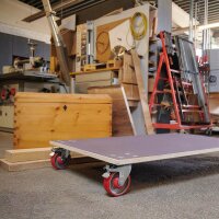 WAGNER® design yourself Transportroller MAXGRIP Heavy Duty MM 1349 braun 80,0 x 120,0 x 18,0 cm bis 1000,0 kg